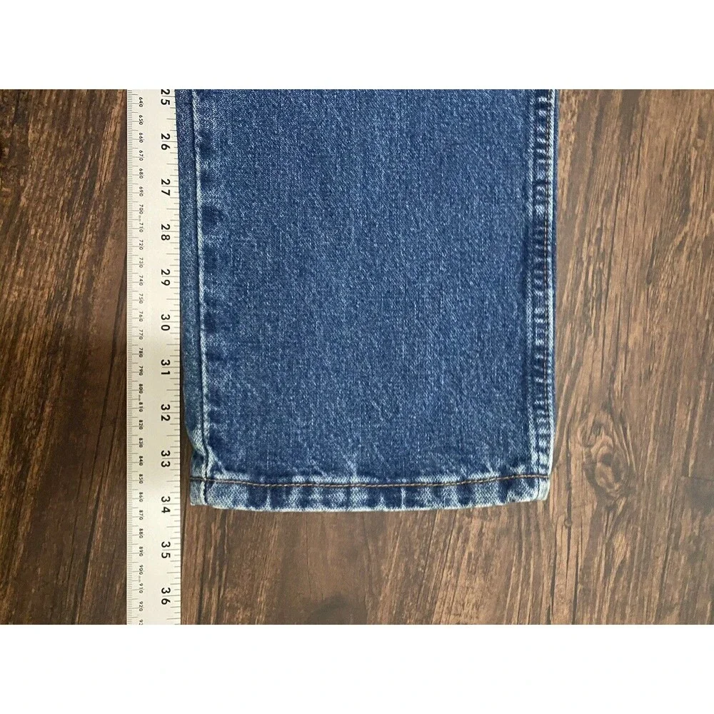 Wrangler Cowboy Cut Original Fit 13MWGK Mens Blue Jeans 33x34 Slim Fit Premium - Picture 7 of 9